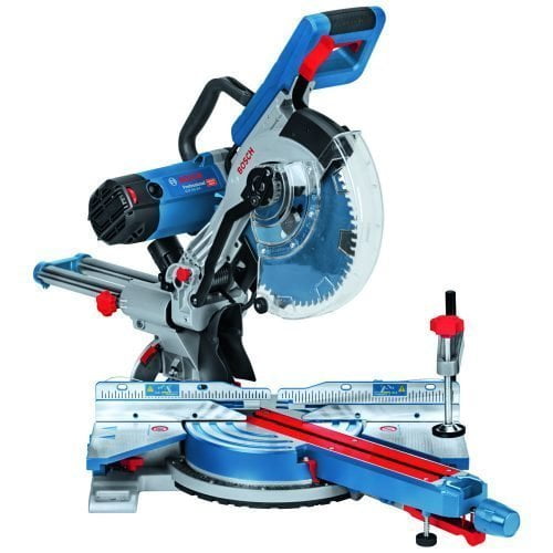 Image Bosch GCM 350-254 Professional Sliding Mitre Saw 254mm diameter 230 volt 1800 watts
