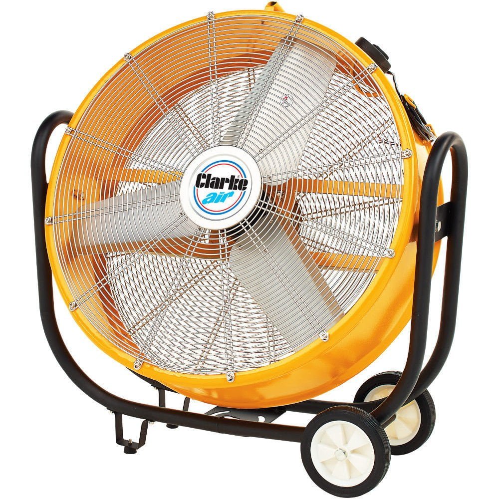 Clarke Industrial DRUM Fan CAM110 30 inches Diameter 350 watts 3 Speed