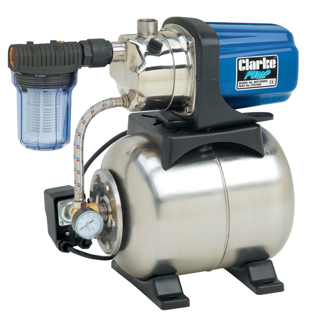 Clarke BPT1200SS 1 inch Stainless Steel Water Pressure