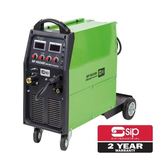 SIP HG2400 MIG and ARC Inverter Welder 230 volt