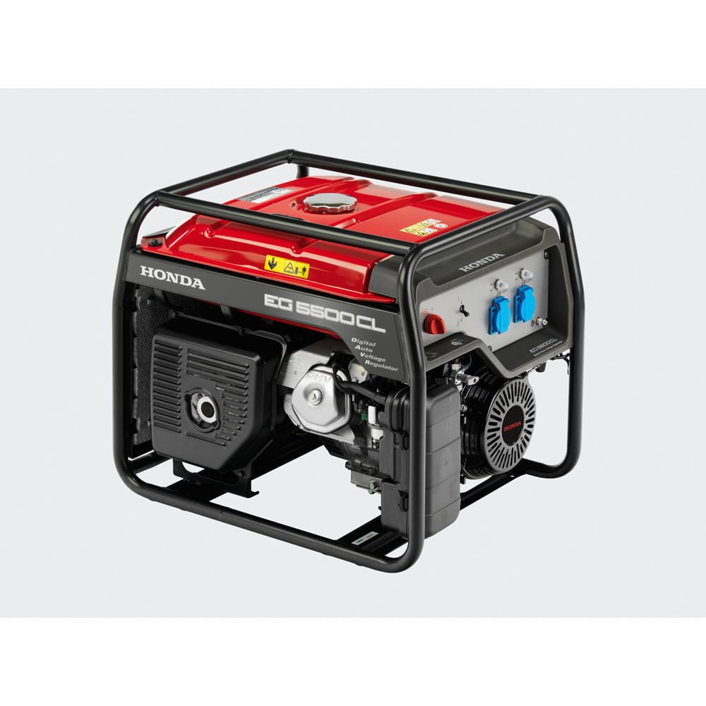 Honda EG5500 AVR 5.5kW Petrol Powered Generator 110 volt and 230 volt