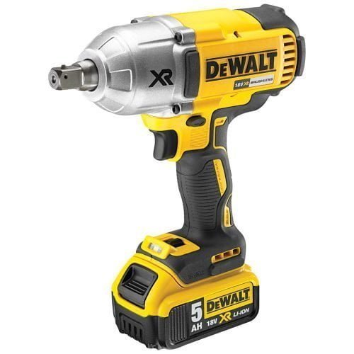 DeWalt DCF899P2 XR 18 volt 1/2 Inch Drive Impact Wrench 2x5.0Ah Batteries, Charger and TSTAK Case