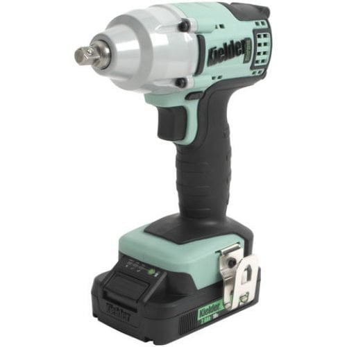 Kielder KWT-002-17 3/8 Inch Drive Cordless 18 volt Brushless Impact Wrench with 2x2.0Ah Batteries