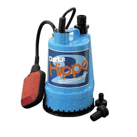 Clarke Clarke Hippo 2A 1" 250W 85Lpm 6m Head Water Pump with float switch (230V)
