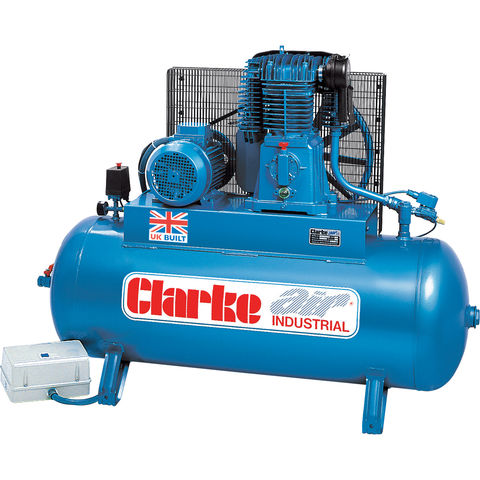 Clarke Clarke SE46C270 40fm 270Litre 10HP Industrial Air Compressor (400V)