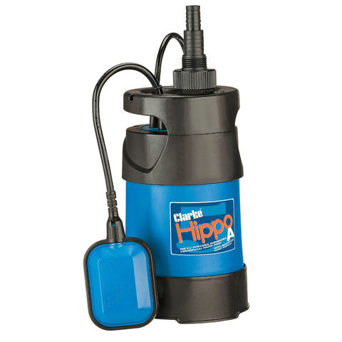 New Clarke HIPPO 5A 1¼" 750W 208Lpm 8.5m Head Submersible Pump With Float Switch