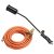Clarke PC216-60 Long Arm Propane Gas Torch with 10 metre hose and regulator for Weeding Roofing