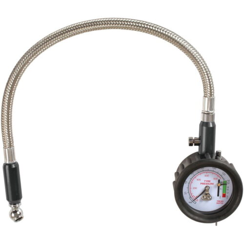 Laser Tyre Pressure Tread Gauge with Flexi Hose